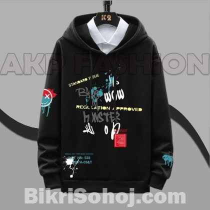 Trendy Winter Hoodie for Men